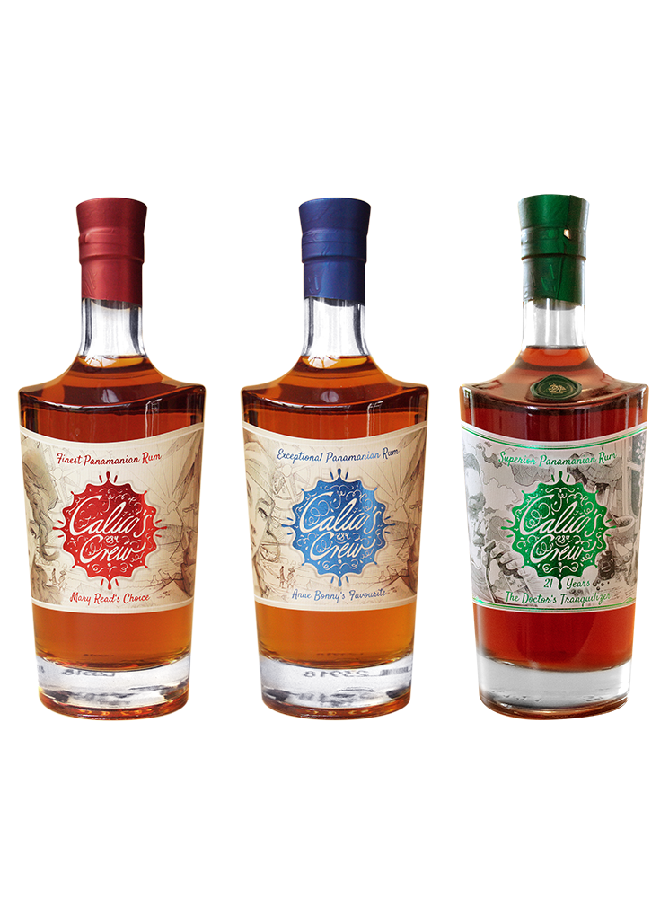 Calicos Crew - Das Dreier-Set Anne, Doctor und Mary zum Sonderpreis, 3 x 700ml