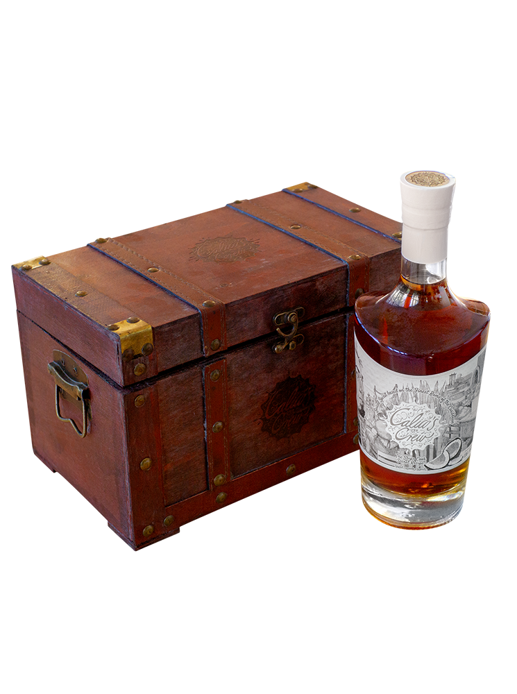 Calicos Crew - The Ship's Cook Secret Recipe Kokos in der Holz-Schatztruhe, 39%, 700ml