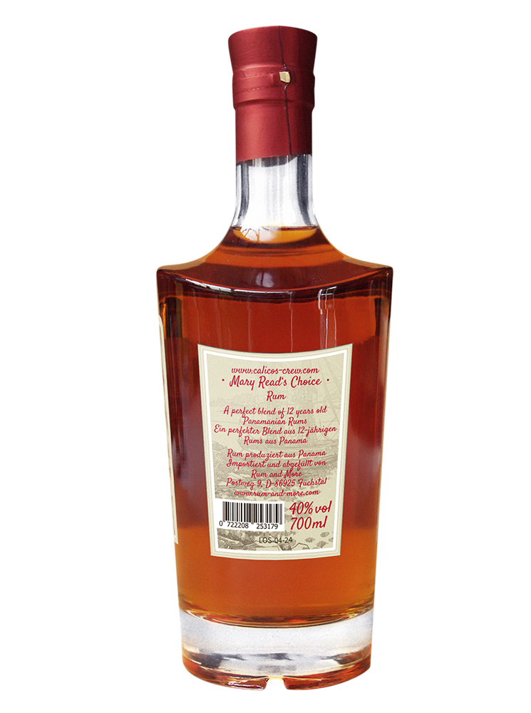 Calicos Crew - Mary Reads Choice, 40%, 700ml
