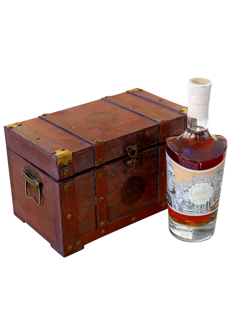 Calicos Crew - The Ship's Cook Secret Recipe Toffee in der Holz-Schatztruhe, 39%, 700ml