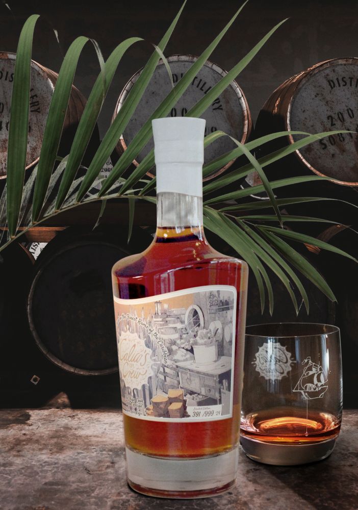 Calicos Crew - The Ship's Cook Secret Recipe Toffee in der Holz-Schatztruhe, 39%, 700ml