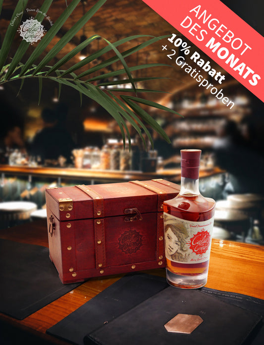 Calicos Crew - Mary Reads Choice in der Holz-Schatztruhe, 40%, 700ml